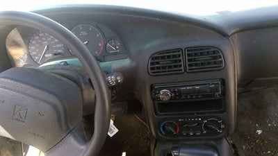 00-02 Sl1 Sedan Trim Bezel Around Speedometer And Radio Dash Surround Panel Gray