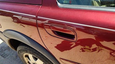 2001-2007 Volvo V70 Xc Passenger Right Rear Outside Door Handle Oem Back Red 445