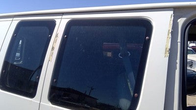 1992-2014 Ford Van E150 Passenger Right Rear Side Window Door Glass Back Forward