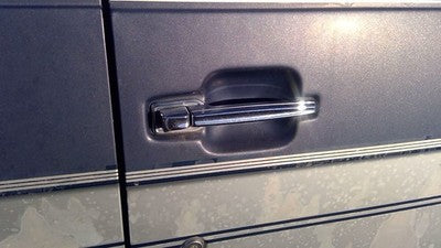 1989 Chevy G20 Van Passenger Right Rear Back Outside Door Handle Oem