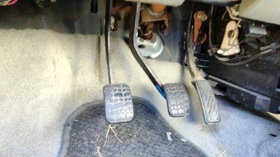 1997 Ford Aspire Complete Clutch And Brake Pedal Assembly Oem