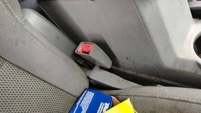 2008-2013 Dodge Avenger Passenger Right Front Seat Belt Buckle Receiver Gray Db