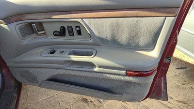 1996 Olds 88 Passenger Right Front Door Trim Panel With Switches Gray