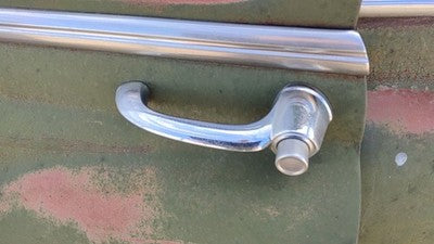 1953 Chevy Bel Air 150 Sedan Driver Left Rear Outside Door Handle Oem Back