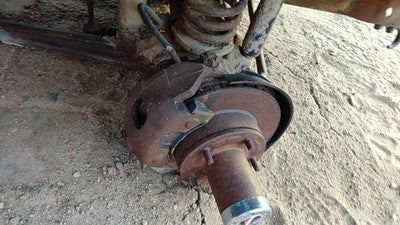 1975-1979 Ford F150 Passenger Right Front Brake Caliper With Mount Bracket Oem