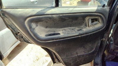 97 Suzuki Sidekick Driver Left Rear Door Trim Panel With Switches Back Gray Gri