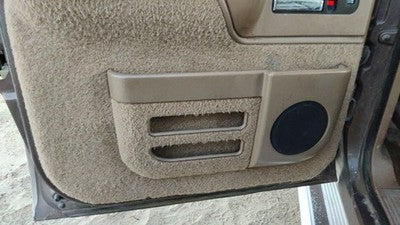 1992-1994 Chevy Suburban Driver Left Rear Door Trim Panel With Switches Back Tan