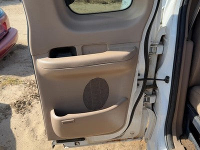 99-03 Ford F150 Passenger Right Rear Door Trim Panel With Switches Back Tan Ex