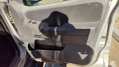 2001 02 Explorer Passenger Right Front Inside Door Trim Panel With Switches Gray