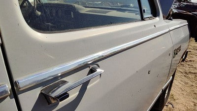 1984 Dodge D350 Passenger Right Upper Moulding From Door Oem Trim Chrome