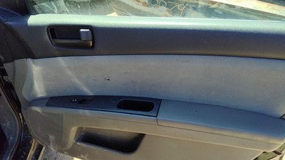 07-09 Sentra Passenger Right Front Door Trim Panel With Switches Charcoal W