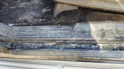 2008 Ford Expedition Driver Left Lower Sill Step Moulding Trim Panel Black/Camel