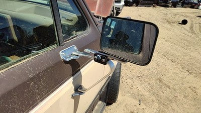 1980-1990 Ford F150 Passenger Right Side Mirror Door Mounted Oem E5tz17696a