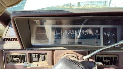 1985-1996 Olds Ciera Trim Bezel Around Speedometer Oem Dash Surround Panel Red