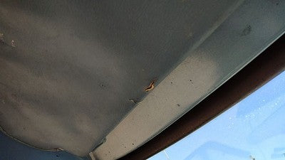 1986 Dodge Ram W150 Driver Left Sun Visor Oem Blue