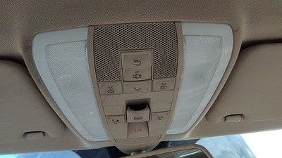 12-15 Mercedes C300 Center Overhead Console Dome Light Map Lamp Cubby Beige 125
