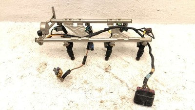 2005-2009 Chevy Equinox Complete Fuel Rail With Injectors Set Loaded Oem 3.4L