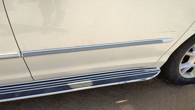 04 Sienna Driver Left Rear Moulding From Door Oem Back Trim Strip White 071