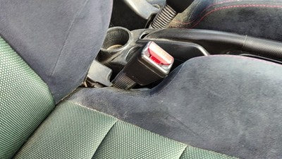 02-05 Civic Hatchback Si Passenger Right Front Seat Belt Buckle Receiver Black