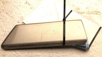 1995-97 Toyota Avalon Passenger Right Moulding From Fender Trim Strip Silver 4N5