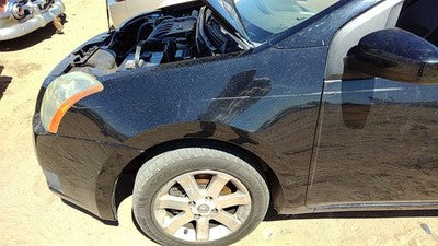 2007-2012 Nissan Sentra Driver Left Front Fender Oem 2.0L Black Kh3 63113Et030