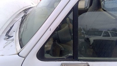1992-1997 Ford F450 Driver Left Front Vent Window Small Door Glass With Frame