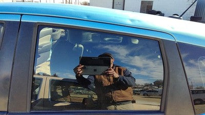 2014-2019 Nissan Versa Note Driver Left Rear Side Window Door Glass Oem Back