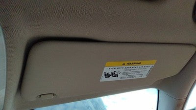 2008-2014 Mercedes C300 Passenger Right Sun Visor Oem Beige 125 20481046107F59