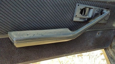 89 Chevy Camaro Black Driver Left Grab Pull Handle Armrest From Inside Door Oem
