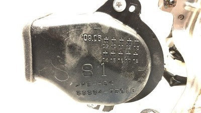 2010-12 Hs250h Hybrid Center Console Blower Motor Rear Ac Heater OEM 58864-75010