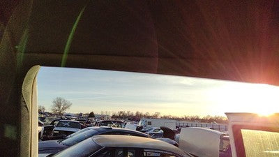 1993 Gmc Sierra 2500 Driver Left A Pillar Trim Windshield Post Panel Oem Blue