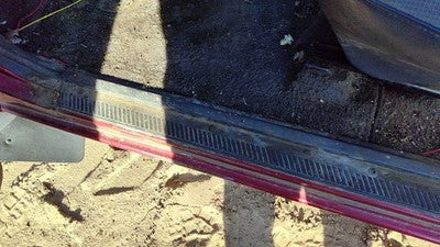 1996 Nissan Hardbody Driver Left Lower Sill Step Moulding Trim Panel Oem Gray