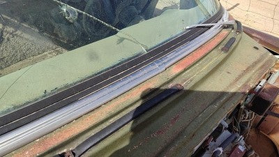 1953 Chevy Bel Air 150 Sedan Windshield Wiper Cowl Vent Trim Panel Chrome Cover
