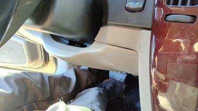 2005-2011 Cadillac Sts Lower Dash Under Column Knee Bolster Trim Panel Gray 132