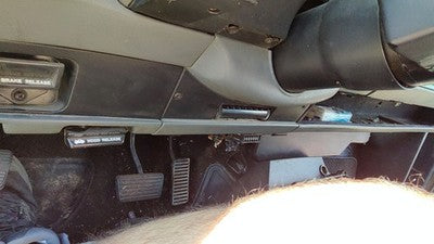 86-94 Chevy S10 Blazer Lower Dash Under Column Knee Bolster Trim Panel Oem Black
