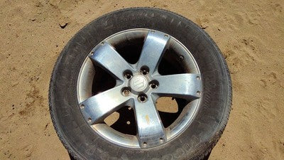 07-09 Suzuki Grand Vitara Xl-7 1 17 Aluminum Wheel Oem 5 Spoke Chrome Rim