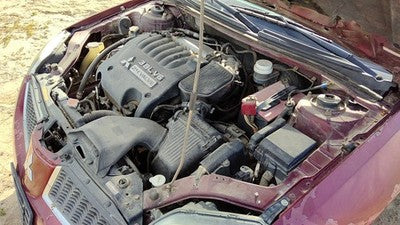 04-12 Galant Driver Left Front Spindle Steering Knuckle With Wheel Hub 3.8L Abs