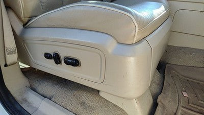 08 Lincoln Navigator Passenger Right Side Power Seat Switch With Trim Panel Tan