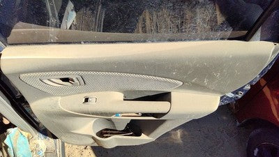 06-07 Hyundai Tucson Passenger Right Front Door Trim Panel With Switches U7 Gray