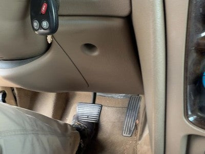 2004 Buick Rainier Lower Dash Under Column Knee Bolster Trim Panel Oem Tan 332