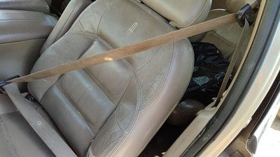 1998 Lincoln Navigator Driver Left Front Seat Belt Retractor Oem Shoulder Tan Kx