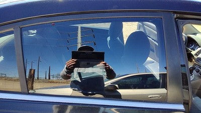 2007-2012 Nissan Sentra Passenger Right Rear Side Window Door Glass Oem Back