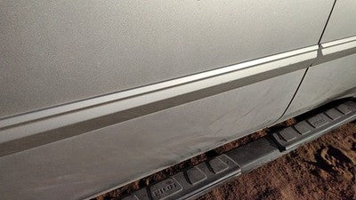 2009 Honda Pilot Driver Left Front Moulding From Door Oem Trim Strip Silver Si