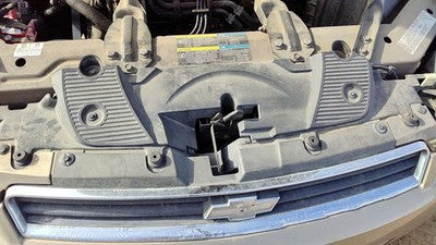2006-2007 Chevy Impala Top Plastic Cover Above Radiator Support Sight Shield Oem