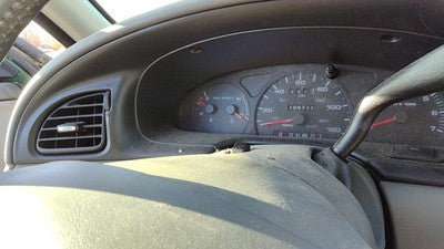 2000-2002 Ford Taurus Trim Bezel Around Speedometer Oem Dash Surround Panel Gray