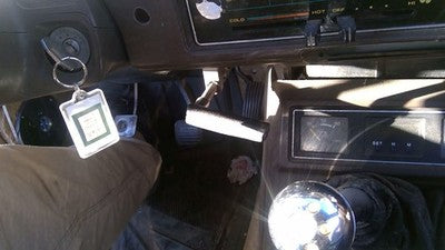 1986 Isuzu Pup Pickup Parking Brake Handle Assembly Oem Emergency Ebrake