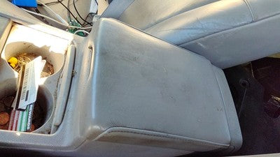 2005 Cadillac Sts Center Console Lid Only Oem Arm Rest Fold Down Gray 132