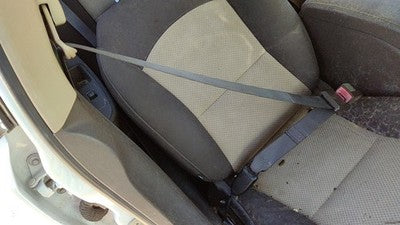 11-12 Chevy Malibu Passenger Right Front Seat Belt Retractor Shoulder Tan 34B