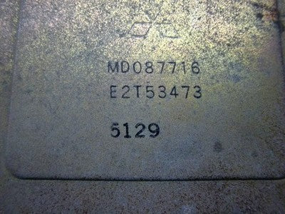 1985-1986 Mitsubishi Montero Engine Ecm Electronic Control Module Ecu Unit Oem