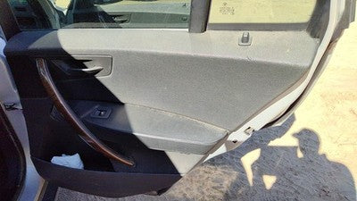 2004 Bmw X3 Passenger Right Rear Door Trim Panel With Switches Back Gray